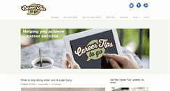 Desktop Screenshot of careertipstogo.com