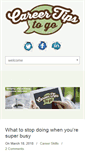 Mobile Screenshot of careertipstogo.com